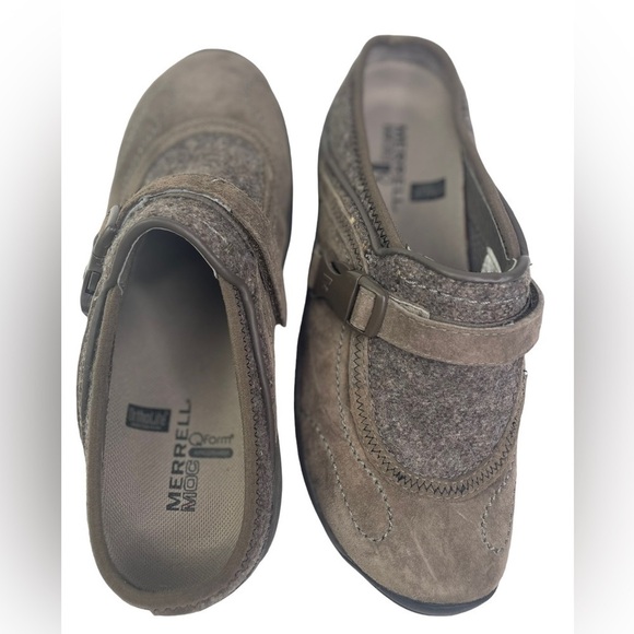 Merrell Women’s Suede Slip On Mules - Picture 7 of 8